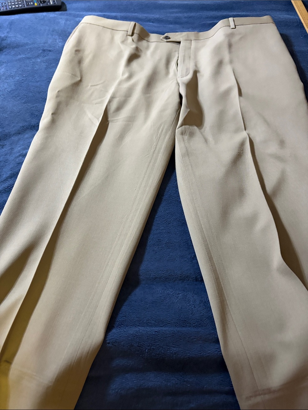 Joseph & Feiss Tan Dress Pants with Ivory Lining